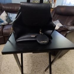 Calvin Klein Women Backpack Purse Almost New