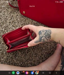 Michael Kors Hamilton Legacy Small Red Leather Satchel