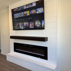 Fireplace Media Wall