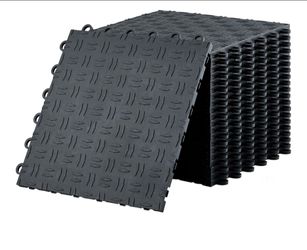 Garage Tiles 50 Pack Interlocking, 12"X12" Garage Floor Covering Tile, Non-Slip Double-Sided Texture Garage Flooring Tiles,for Garage, Basement, Work