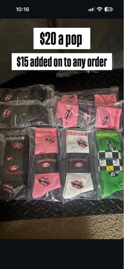 Chrome socks
