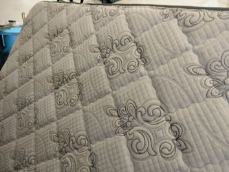 Queen Size Bed with Metal Frame