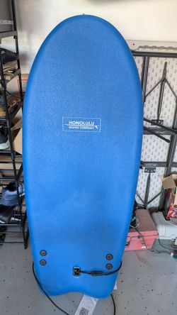5.5 ft Honolulu Board Company Foam Surfboard