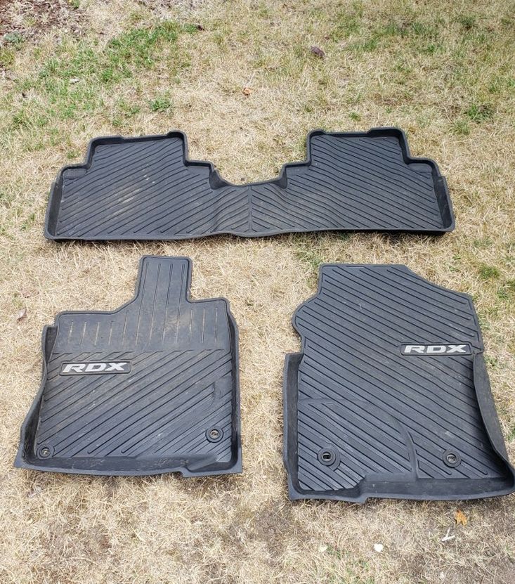 Acura RDX 2018 Genuine OEM Rubber Floor Mats