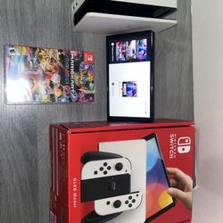 Nintendo Switch OLED Bundle w/ Mario Kart 8 Deluxe + Original Box
