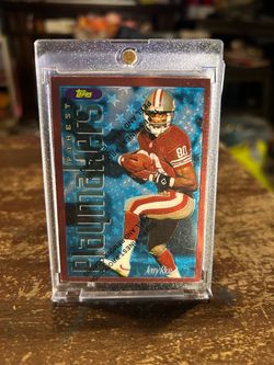 1996 Jerry Rice Topps Finest Football Card🔥