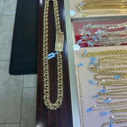 10k Gold Chino Chain