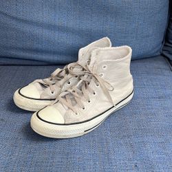 Converse All Star Leather High Top Women 6.5