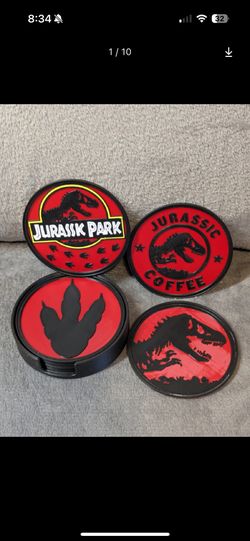 Jurassic Park Coaster Set
