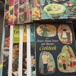Cookbooks Vintage 1950s & 60s