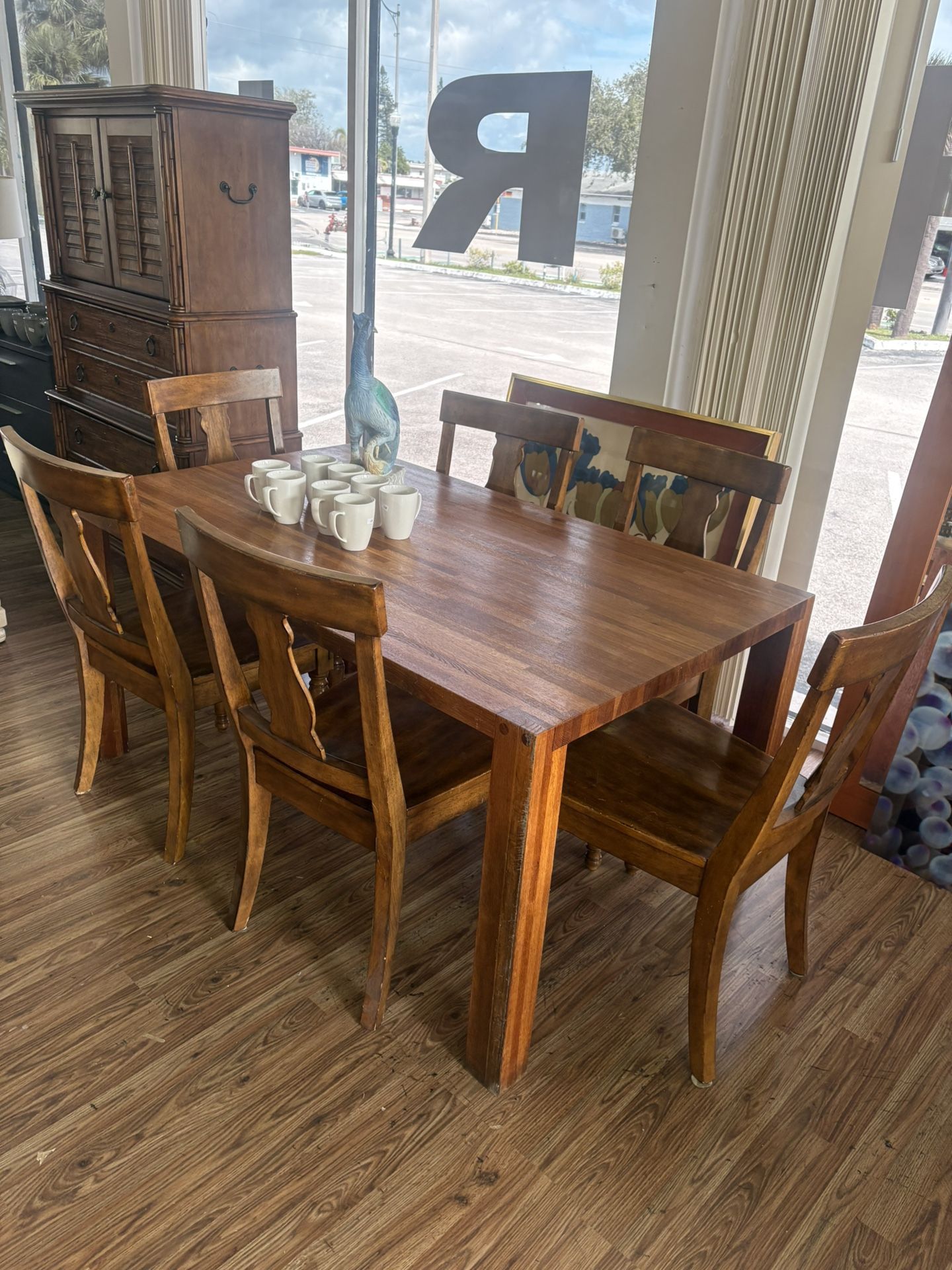 Dining Table With 6 Chairs