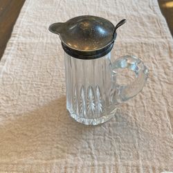 Crystal Syrup/cream Server