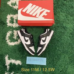 DS Brand New Nike Dunk Low Retro White Black Panda - Size 11M / 12.5W (Damaged Box)