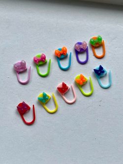 Safety Pin Charms