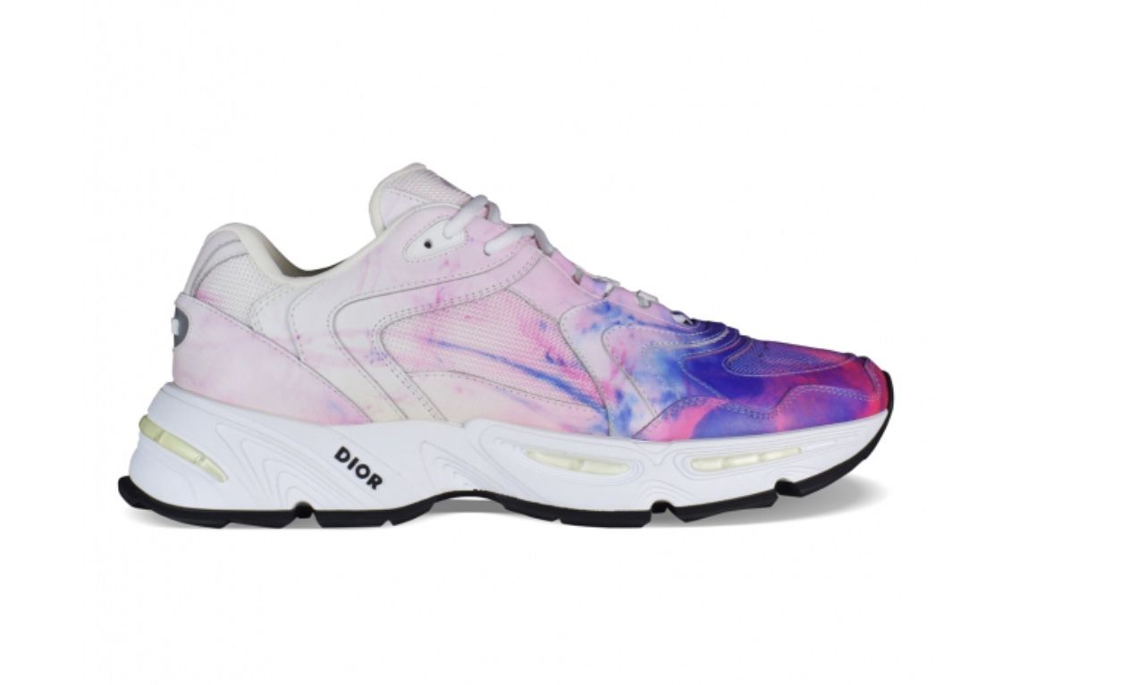 Pink And White Dior Runners New