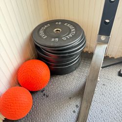 Weight Rack & Weighs