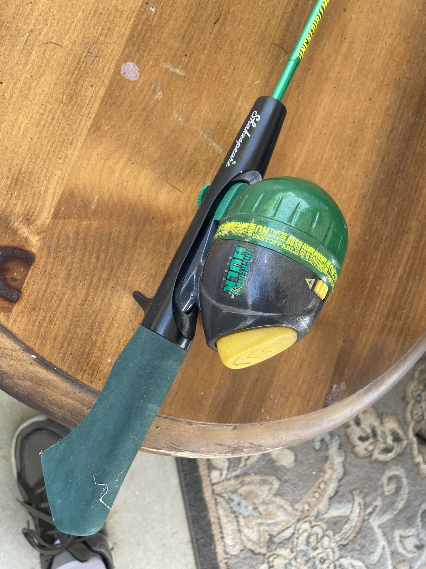 Marvel Incredible Hulk Fishing Rod And Reel for Sale in Glendora