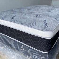 Cal king Euro Pillow top