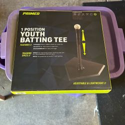 Primed 1 Position Youth Batting Tee