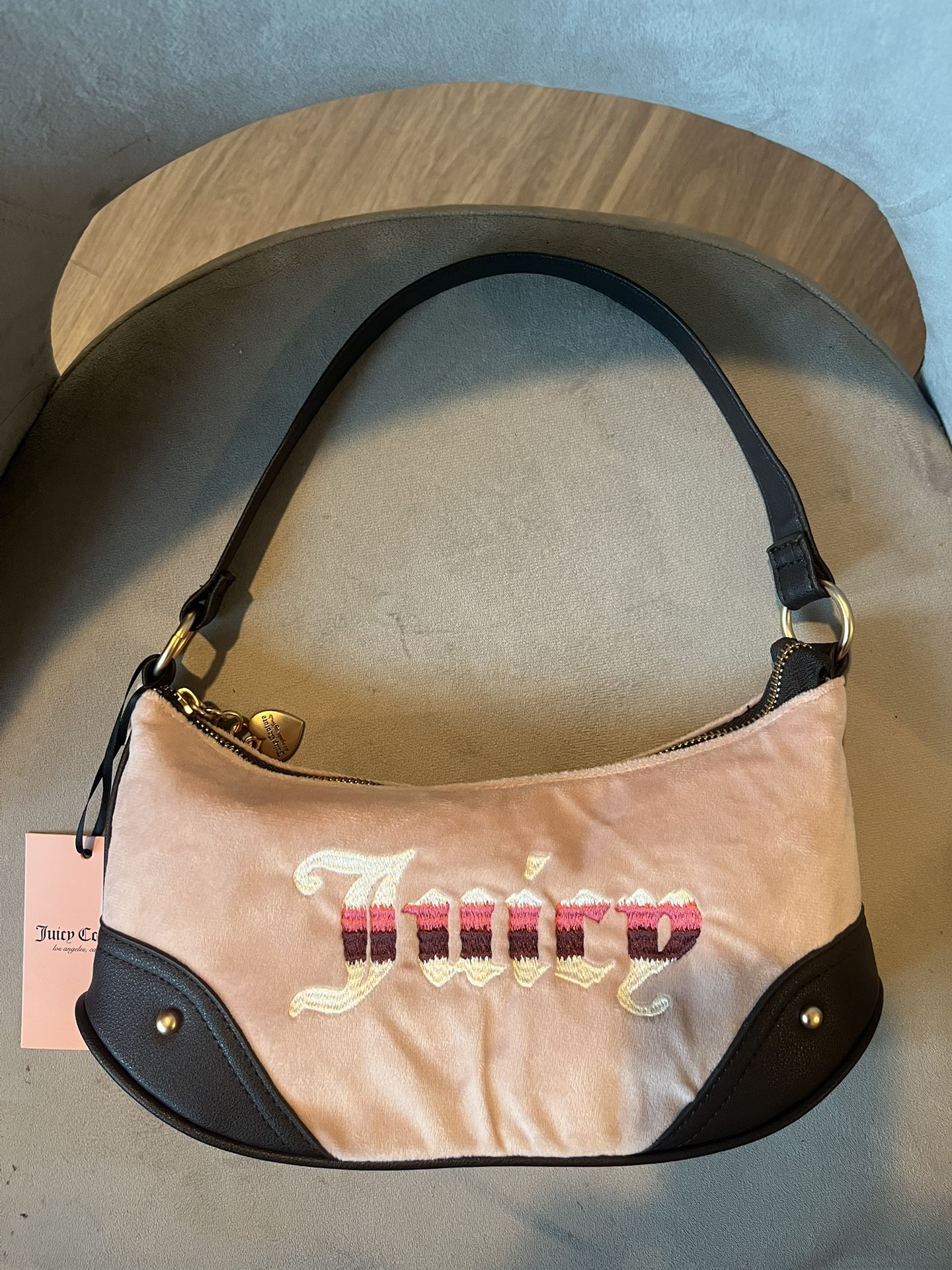 Juicy Couture Dusty Blush Pink Shoulder Bag
