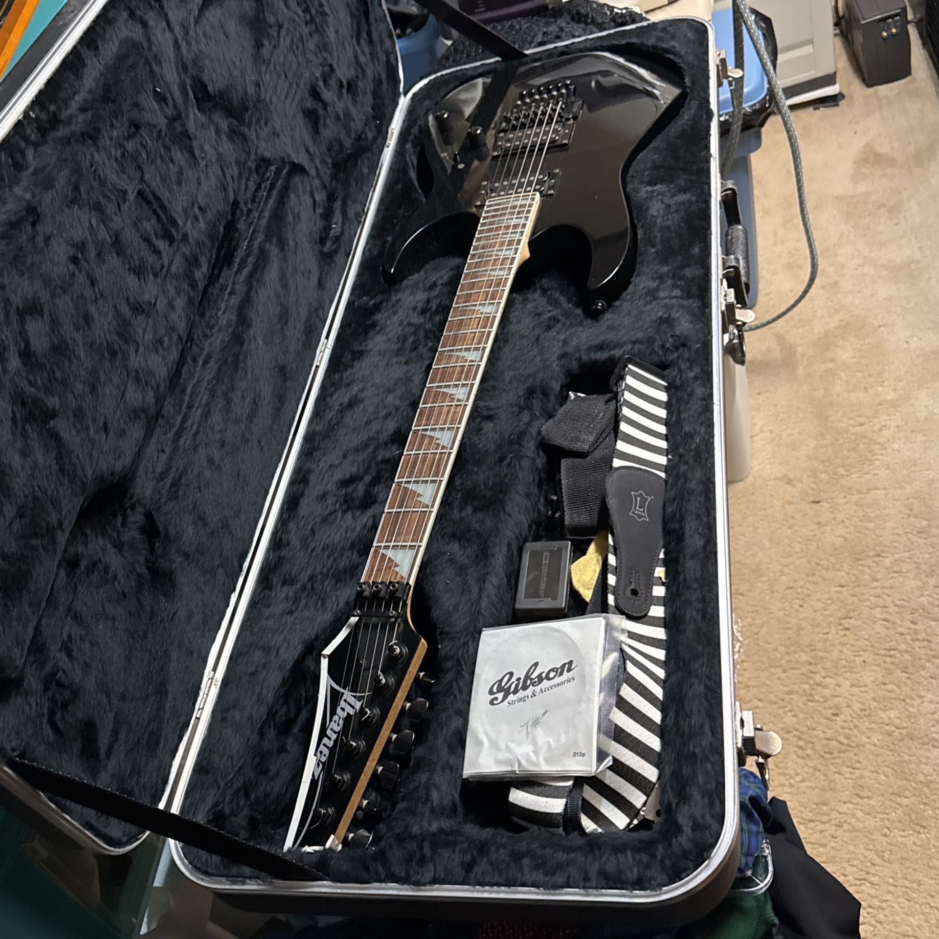 Six String Ibanez Electric Guitar