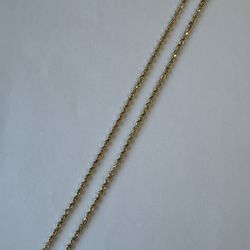 14K Solid Gold Rope Chain
