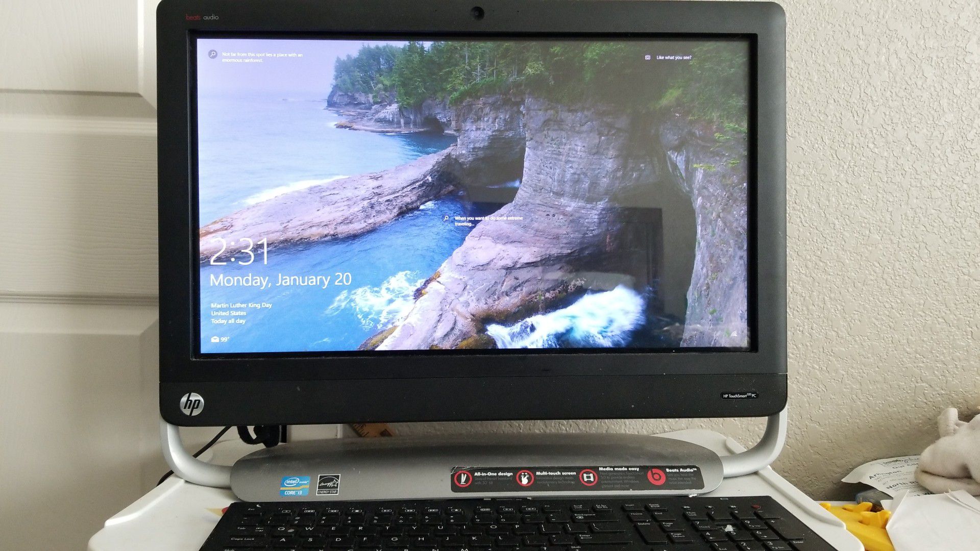 Hp desktop computer
