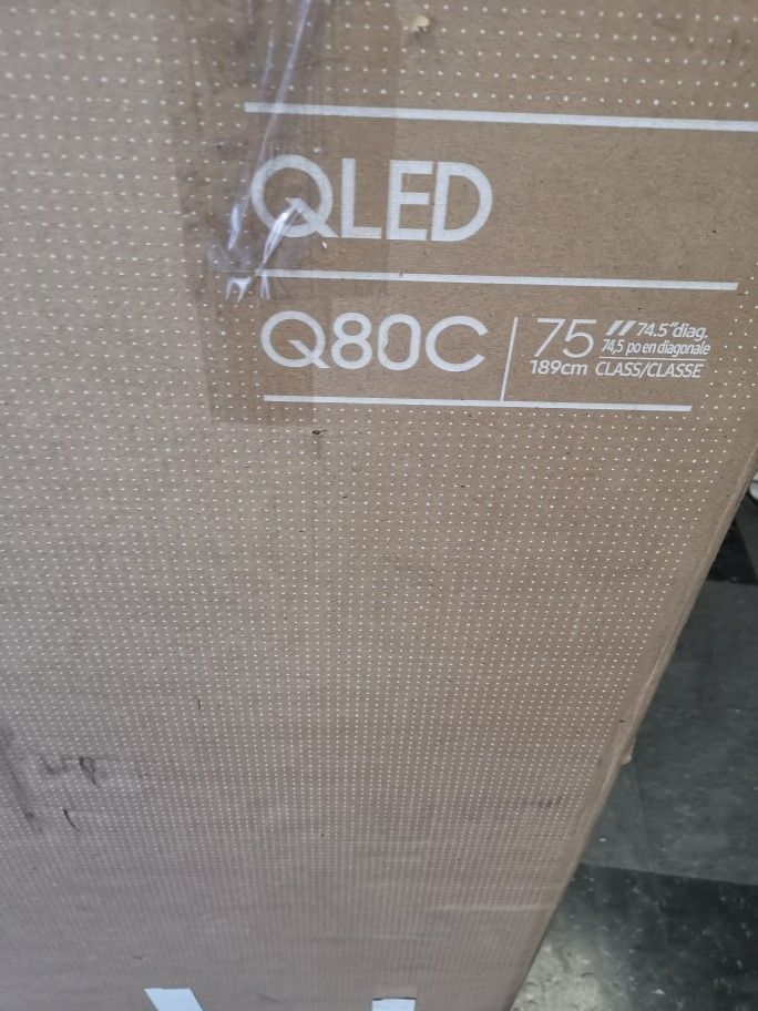 SAMSUNG 75"INCH QLED 4K Q80C