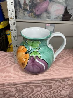 Pitcher or vase made in Italy