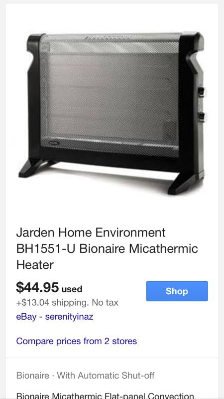 Bionaire heater for Sale in Boca Raton, FL - OfferUp