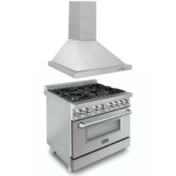 Zline 36” kitchen package