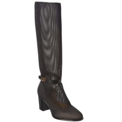 New Dior Empreinte Mesh & Leather Boot