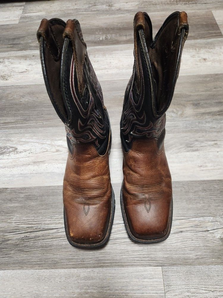 Justin Cowboy Work Boots