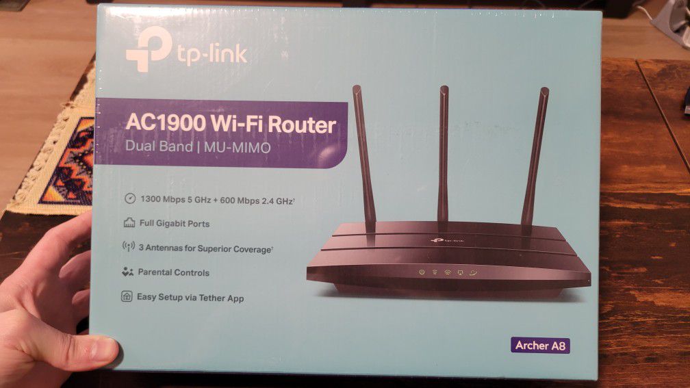 TP-Link AC1900 Smart WiFi Router
