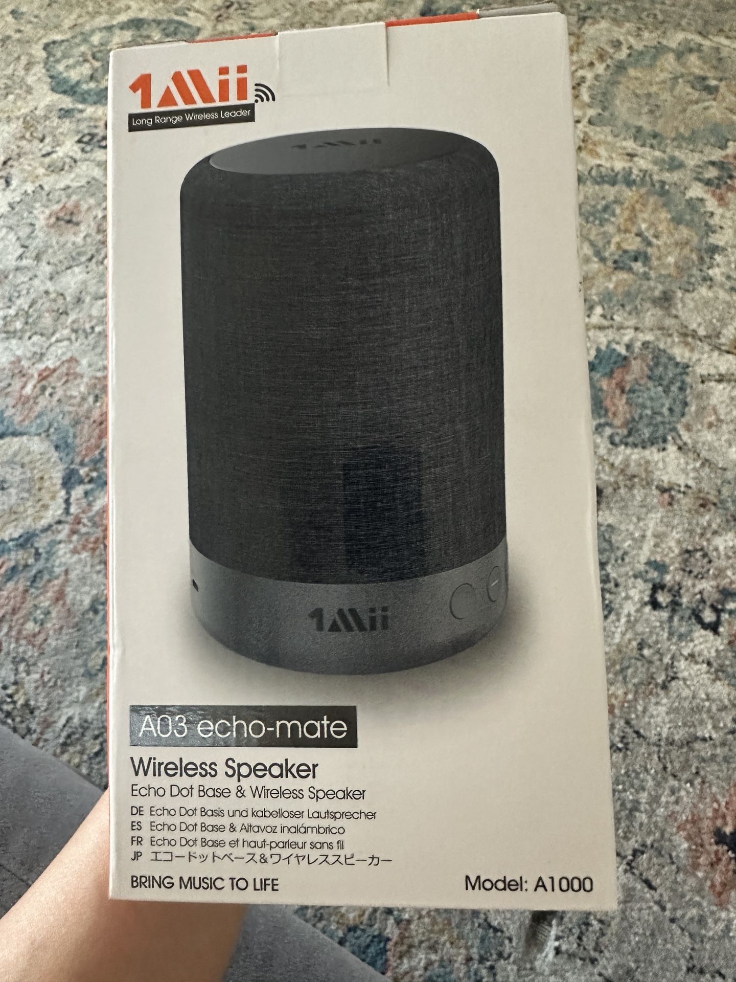 1Mii AO3 BLUETOOTH WIRELESS SPEAKER MODEL A1000