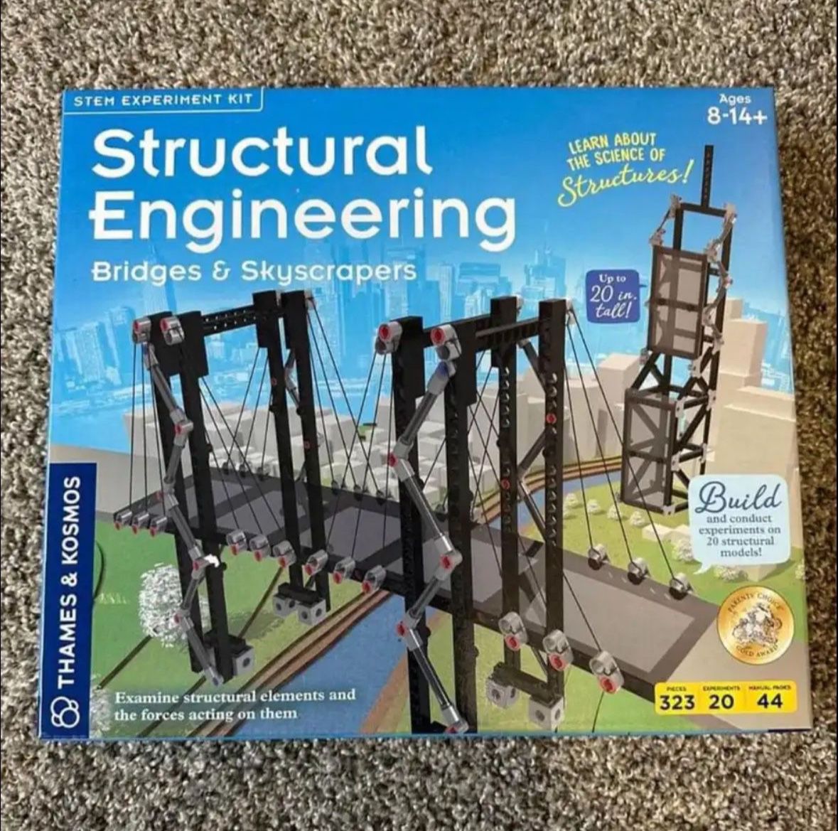 Thames & Kosmos STEM Structural Engineering Bridges & Skyscrapers (New)