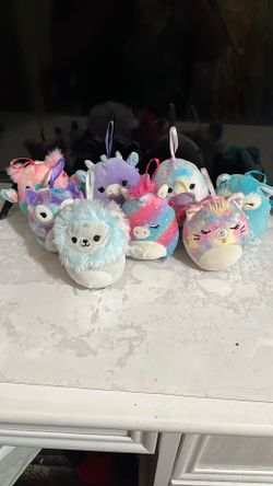 Mini Squishmallows Lot .. Galaxy, Unicorn, Pastel