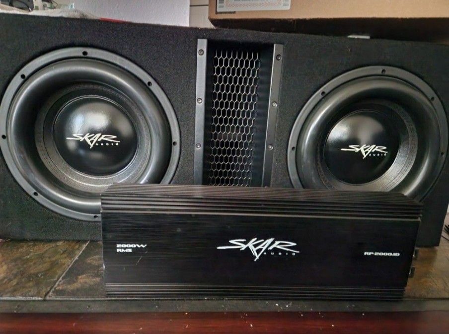 Skar Audio Sub Amp Combo