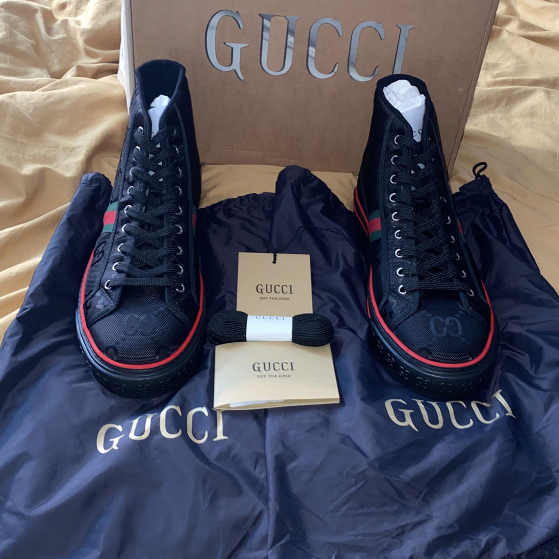 Men’s Gucci Off The Grid High Top Sneaker Size 12