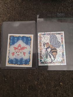 Vintage Pokémon Stickers Lot of 2