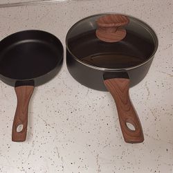 Brand New 2 Pans And pot