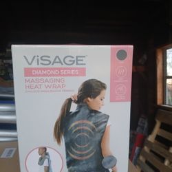 ViSage Diamond Series Massaging Heat Wrap, which is an electric heating pad designed to provide heat