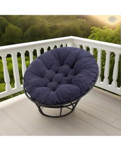 Round chair cushion (Blue)