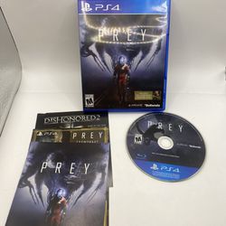 Prey - Sony PlayStation 4 PS4 CIB With Box And Game CIB Authentic