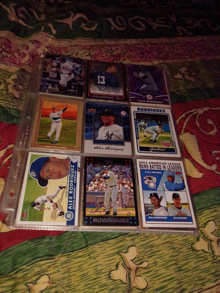Alex Rodriguez Baseball Cards