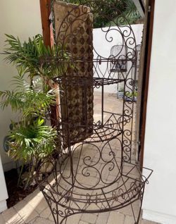 Wrought Iron Rack 