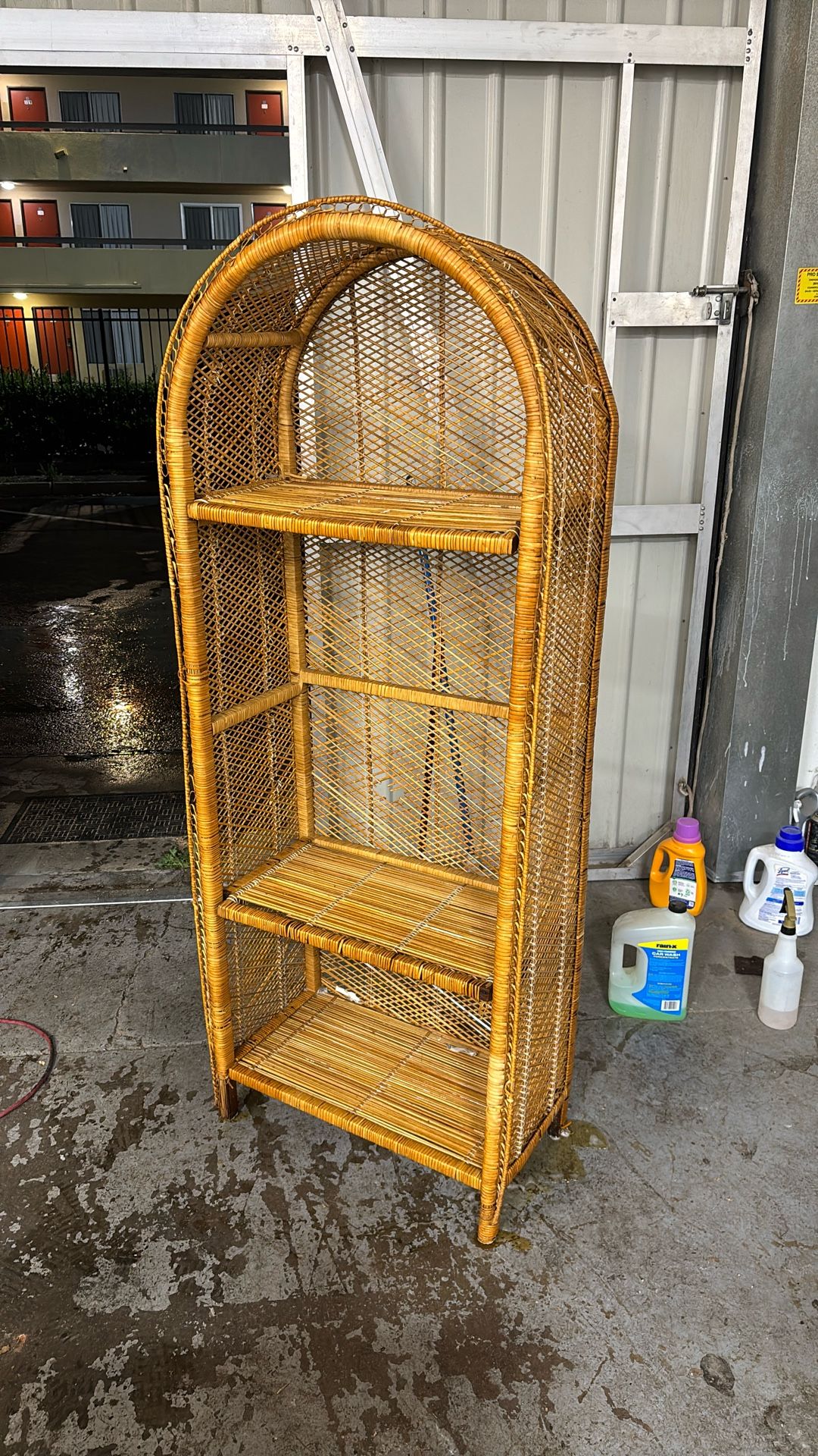 Wicker Shelves