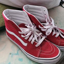 Red High Top Vans