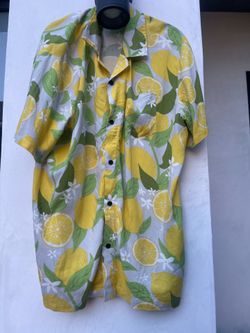 Lemon Hawaiian shirt