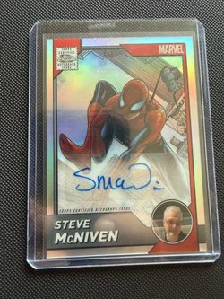 Marvel spider man Steve Mcniven auto